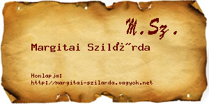 Margitai Szilárda névjegykártya